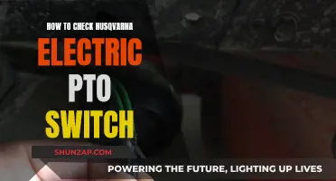 Inspecting Husqvarna Electric PTO Switch: Step-by-Step Guide