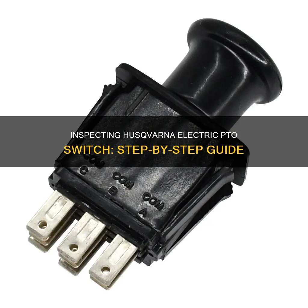 how to check husqvarna electric pto switch