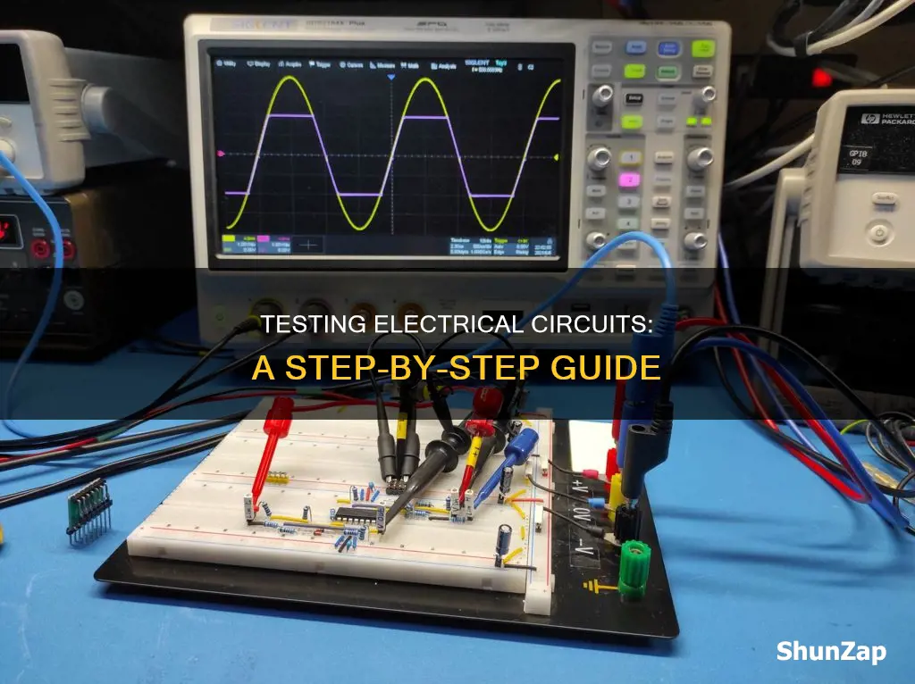 how to check if a electric circuit