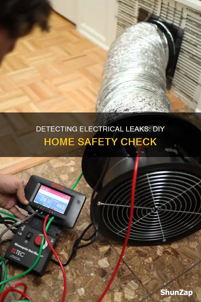 how to check if electricity is leaking
