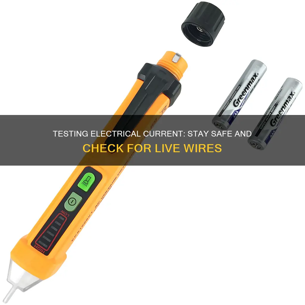 how to check if electricity is live