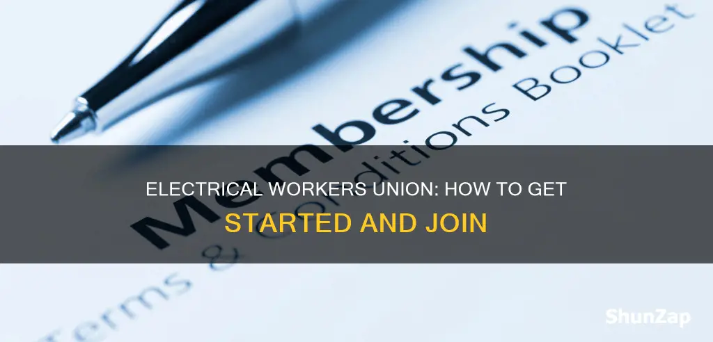 how to check into electrical workers union