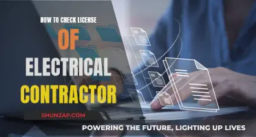 Ensuring Electrical Safety: Verify Your Contractor's License