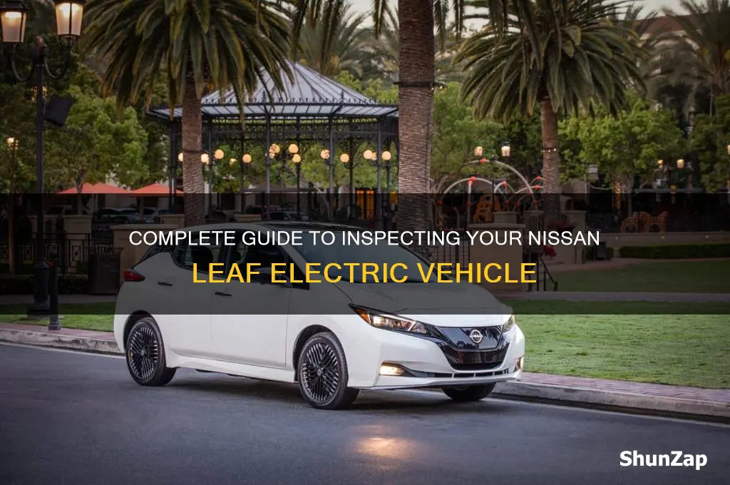 how to check nissan leaf electric car