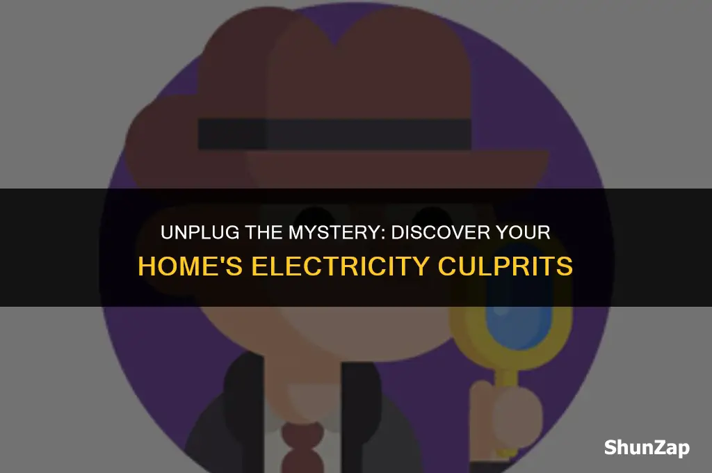 how to check what uses the most electricity