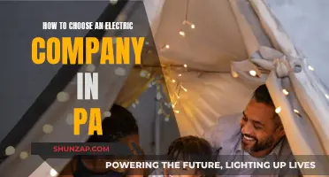 Electric Company Options in PA: How to Choose Wisely
