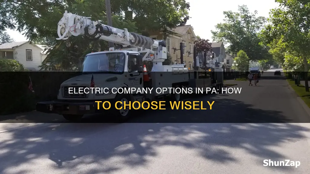 how to choose an electric company in pa
