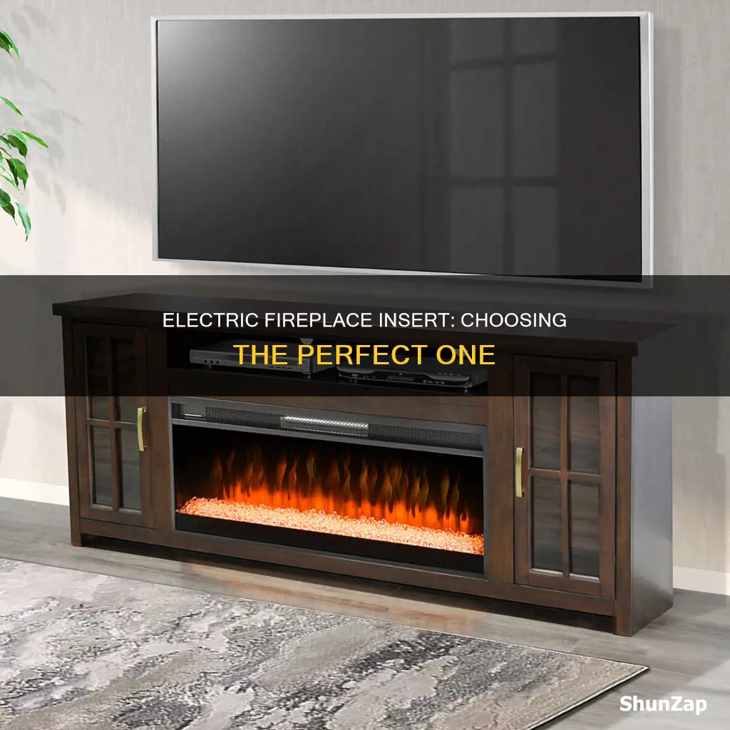how to choose an electric fireplace insert