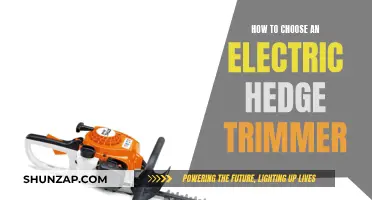 Choosing the Right Electric Hedge Trimmer: A Guide