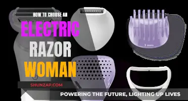 Choosing an Electric Razor: A Woman's Guide