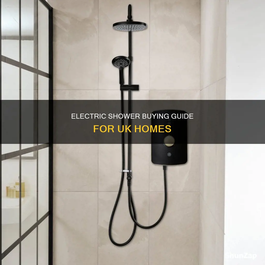 how to choose an electric shower uk