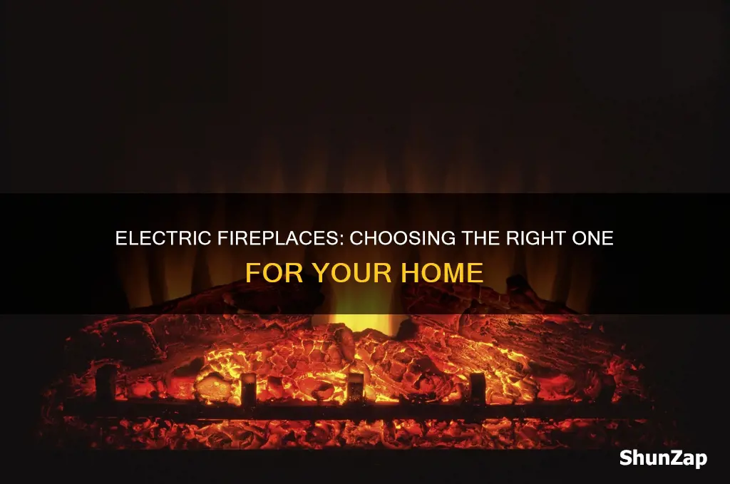 how to choose the right electric fireplace