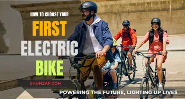 Choosing Your First Electric Bike: A Beginner's Guide