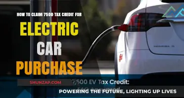 Maximize Savings: Claiming the $7,500 Electric Vehicle Tax Credit
