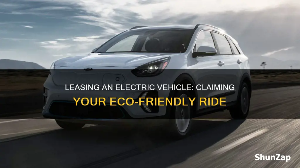 how to claim an electric vehicle if leased
