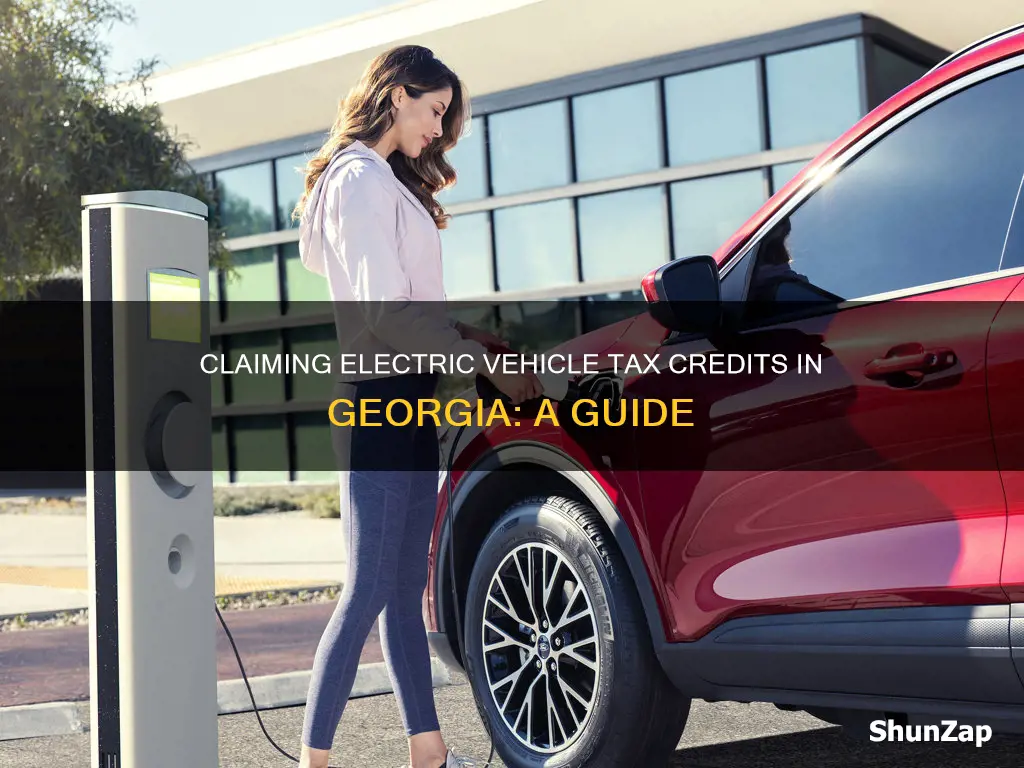 how to claim electric vehicle tax credit in georgia