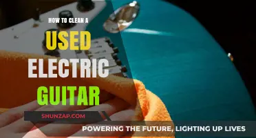 Reviving Your Sound: A Guide to Cleaning Your Used Electric Guitar