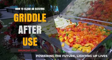 Effortless Cleaning: Your Guide to Maintaining an Electric Griddle