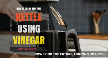 Effortless Cleaning: Vinegar's Magic on Your Electric Kettle