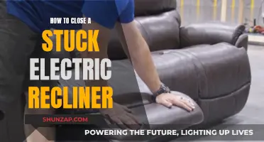 Unsticking Your Electric Recliner: A Quick Guide