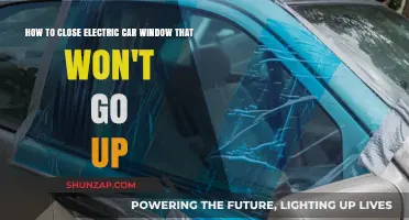 Fixing Stuck Electric Car Windows: Quick Steps to Close Them