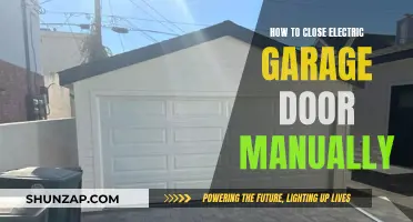 Emergency Manual Override: Electric Garage Doors