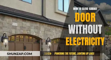 Garage Door Won't Close? Here's a Quick Fix