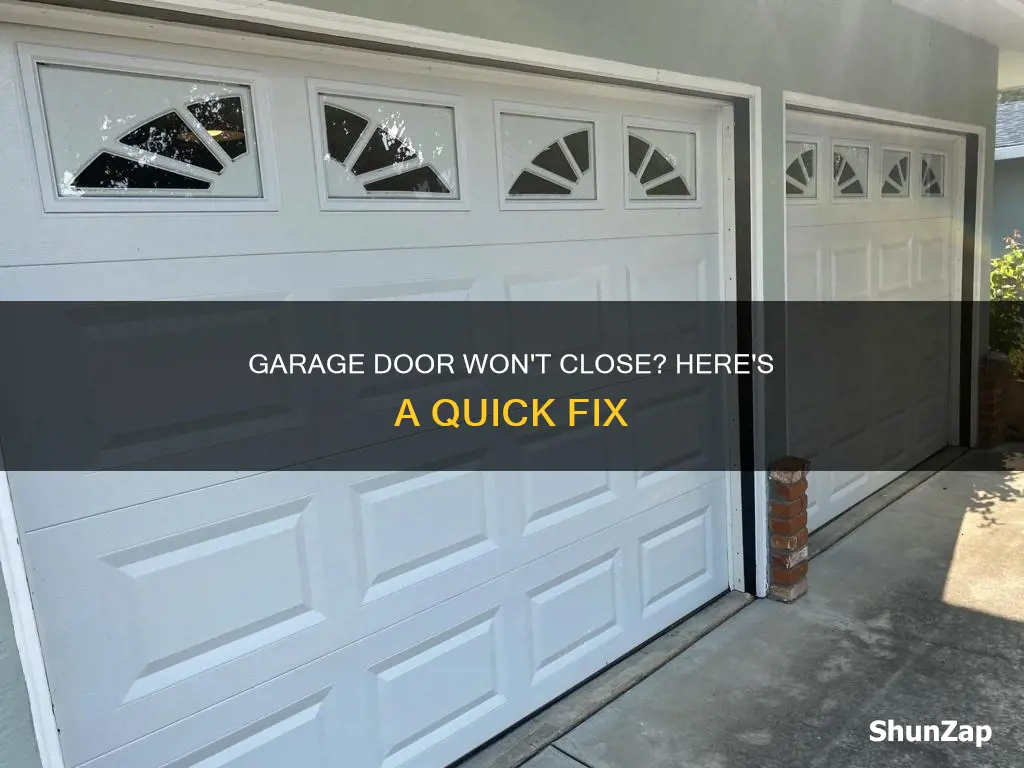 how to close garage door without electricity