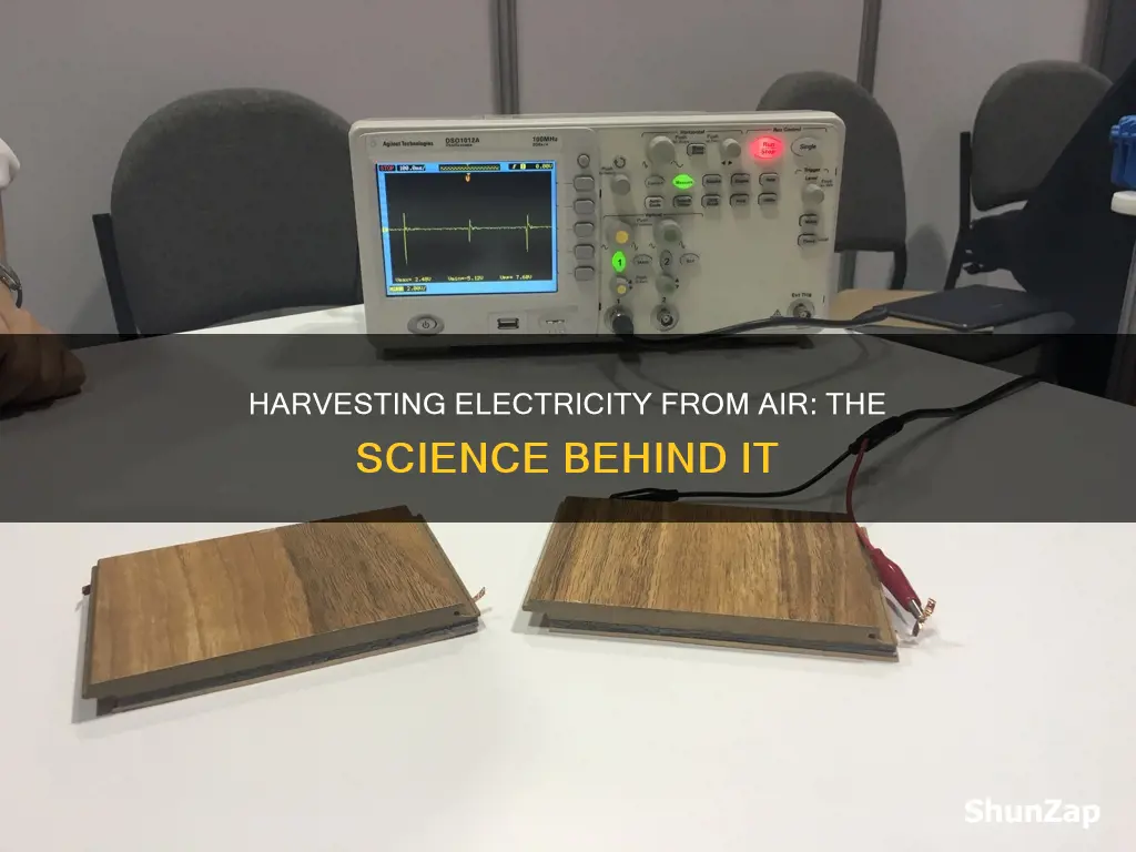 how to collect electricity from the air