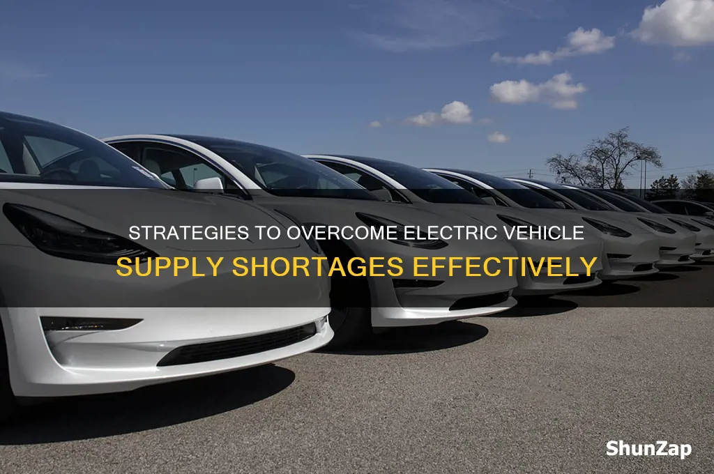 how to combat shortages for electric cars