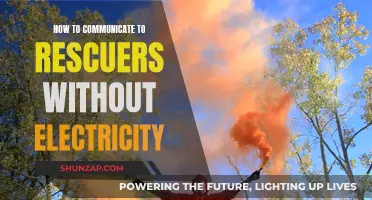 Surviving Without Power: Communicating with Rescuers
