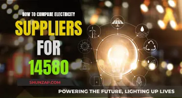 Comparing Electricity Suppliers: 14580's Guide to Choosing the Best Provider