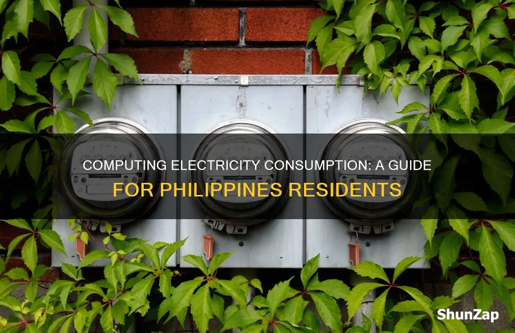 how to compute electricity consumption in philippines