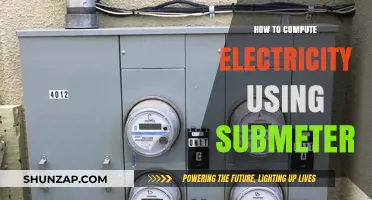 Smart Energy Tracking: How to Compute Electricity Using a Submeter