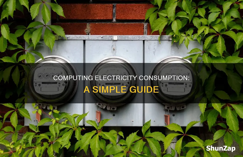 how to compute the consumption of electricity