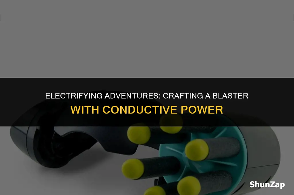 how to conduct electricity to use in a blaster
