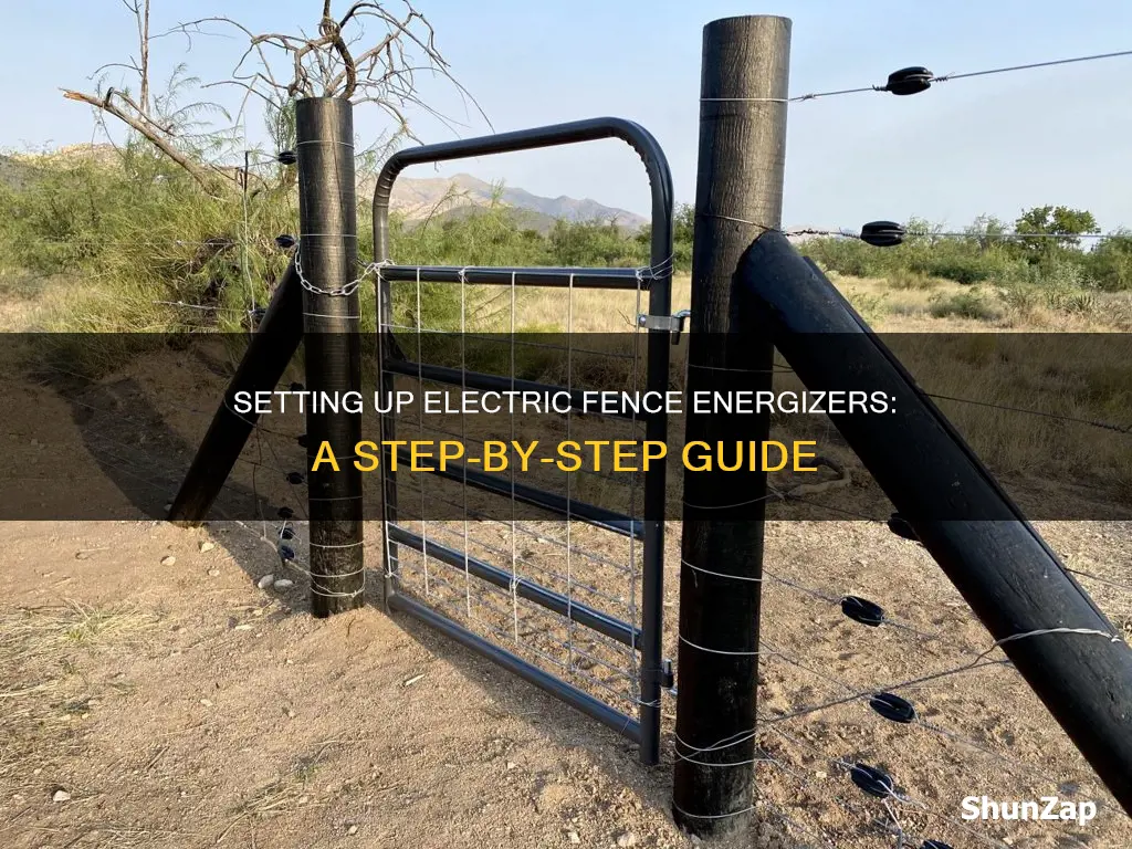 how to connect a electric fence energizer