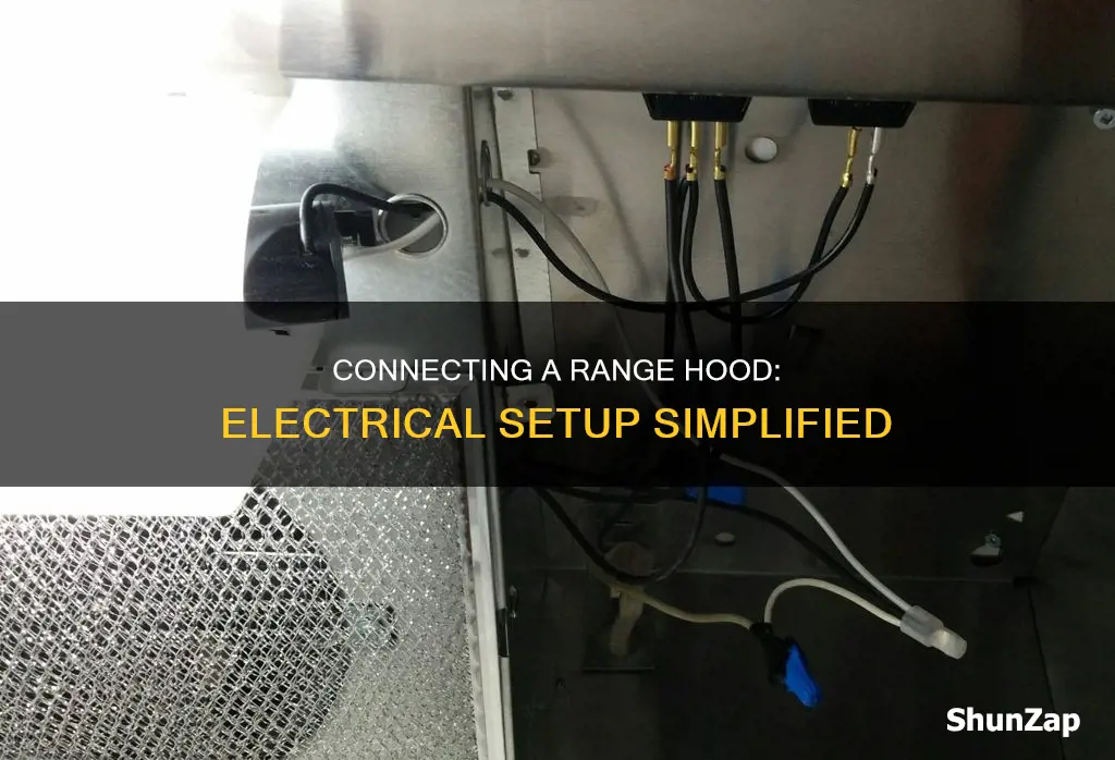 how to connect a range hood electrical