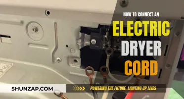 Electric Dryer Cord Installation: A Simple Guide
