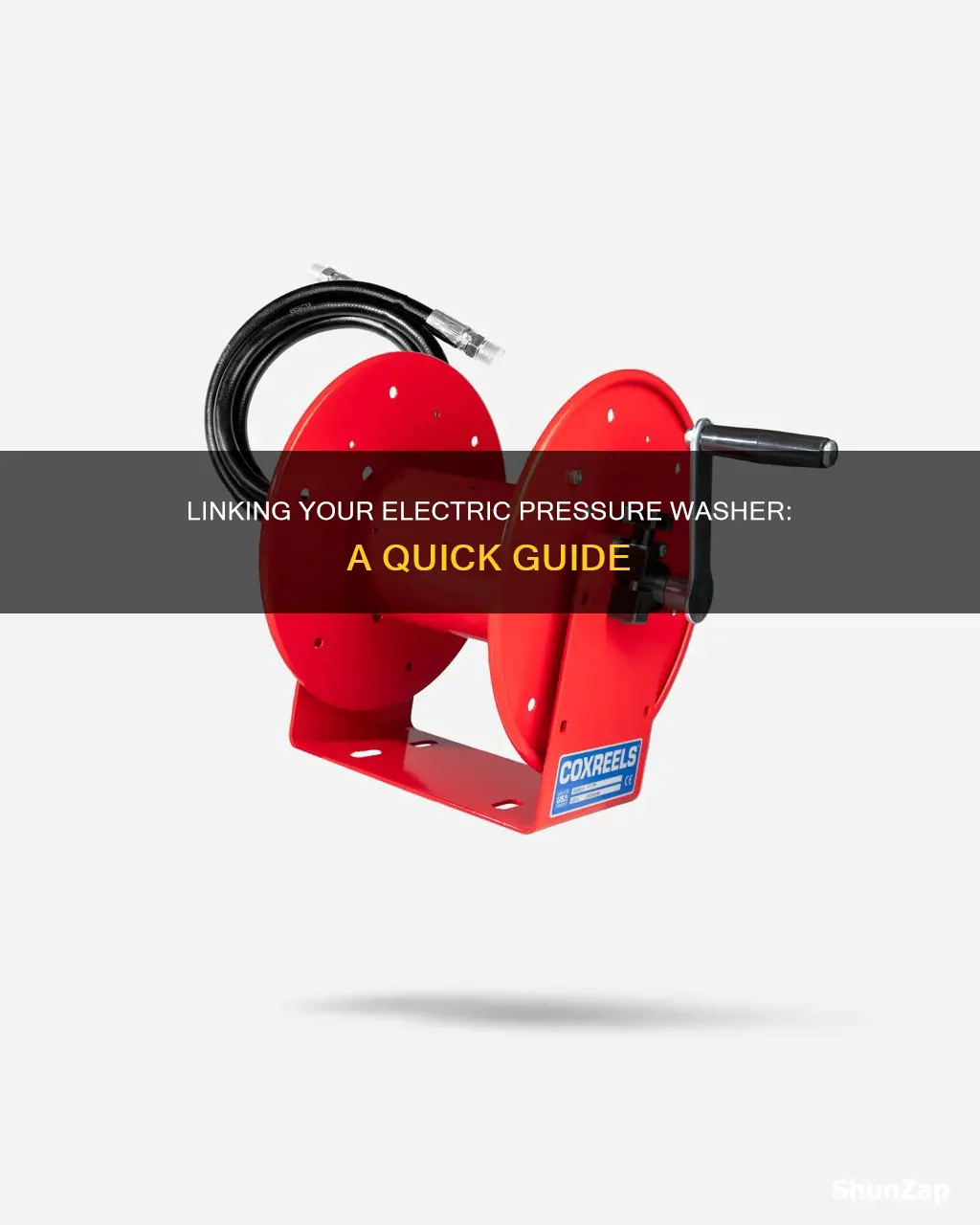 how to connect an electric pressure washer