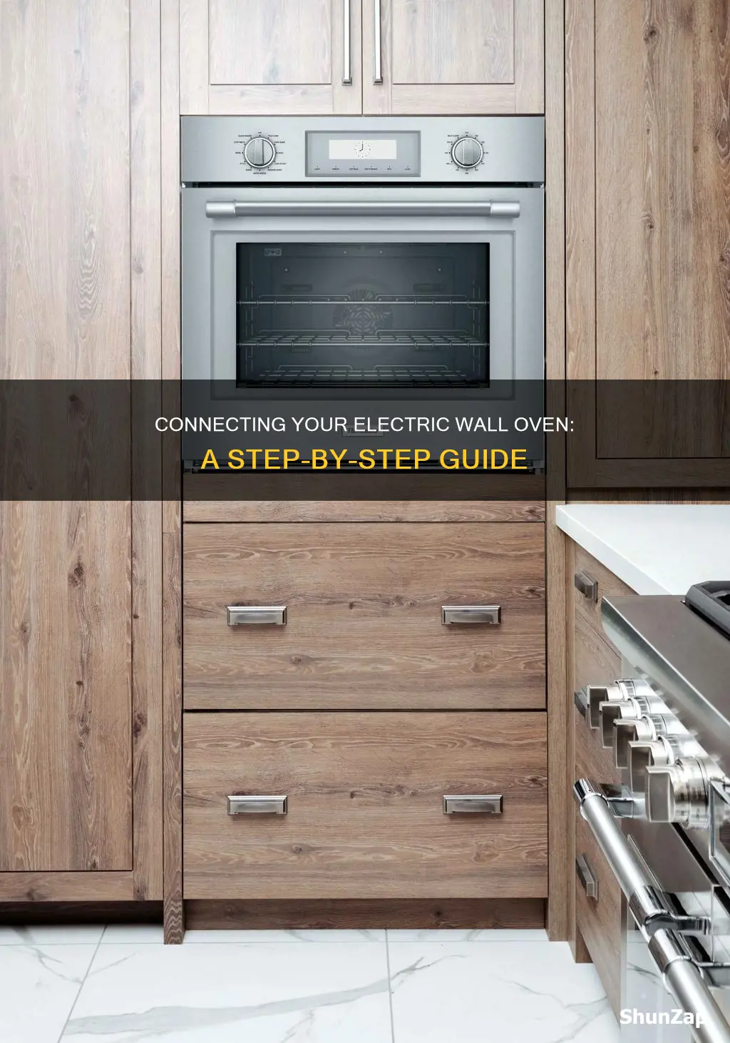 how to connect an electric wall oven