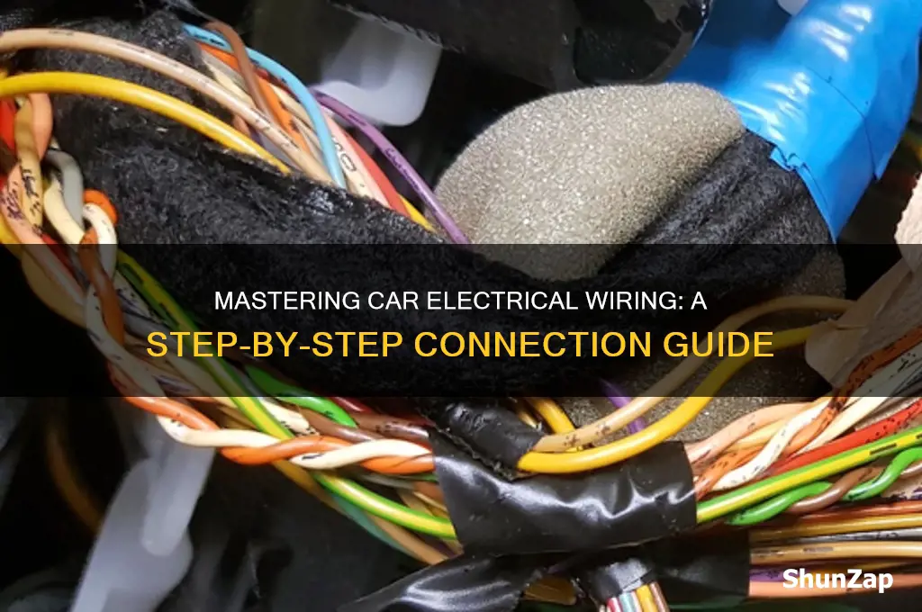 how to connect car electrical wires
