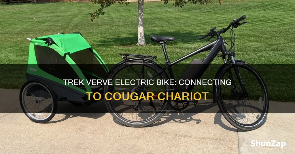 how to connect cougar chariot to trek verve electric bike