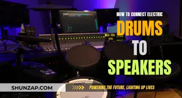 Connecting Electric Drums: A Guide to Speaker Setup