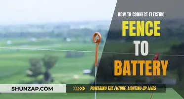 Linking Your Electric Fence: Battery Connection Guide
