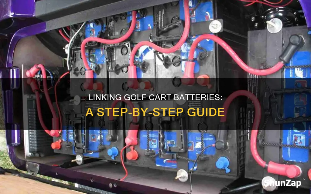 how to connect electric golf cart batteries