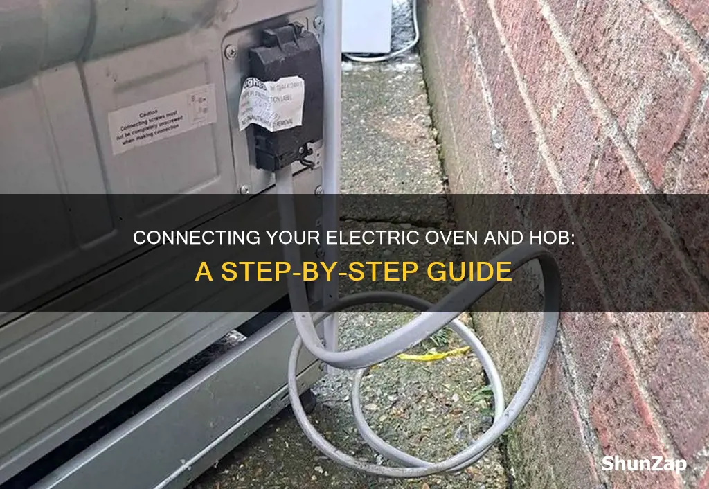 how to connect electric oven and hob