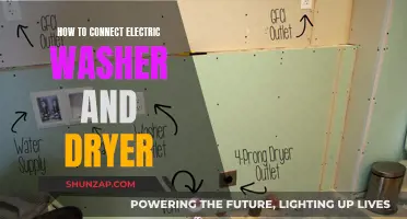 Electric Washer and Dryer: Easy Installation Steps