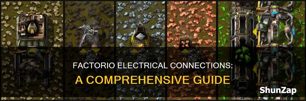 how to connect electrical things in factorio