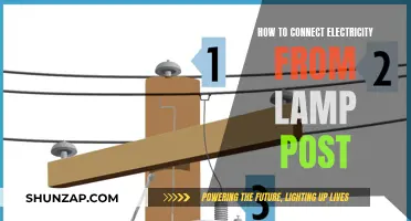 Electricity Connection: Lamp Post to Home